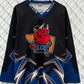 Vintage Billings Bulls Hockey Jersey Black Size XXL