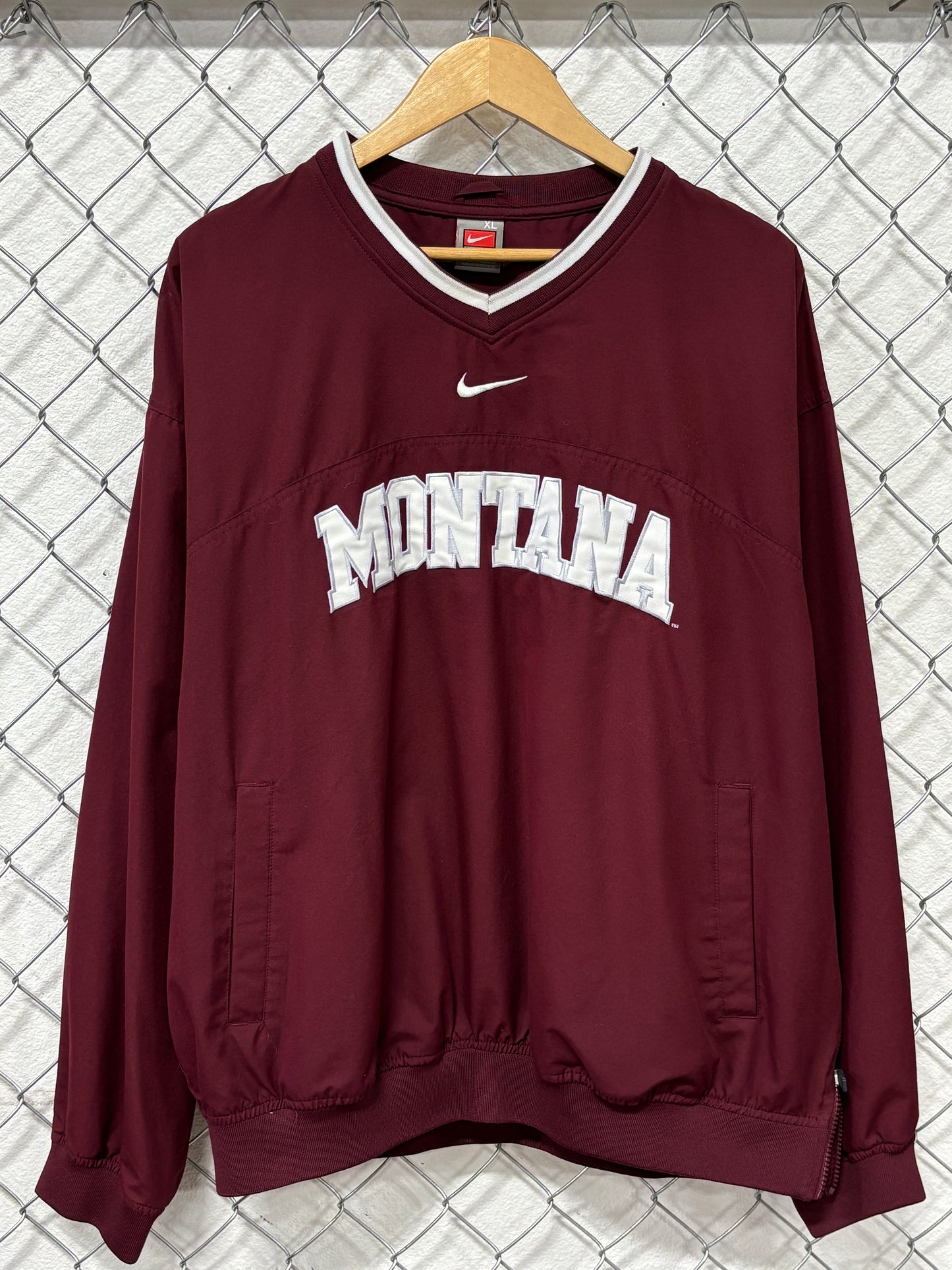 Vintage Nike University of Montana Grizzlies Windbreaker Jacket Size XL