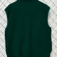 Vintage 90's Montana State University Billings Green Fleece Vest Size Large