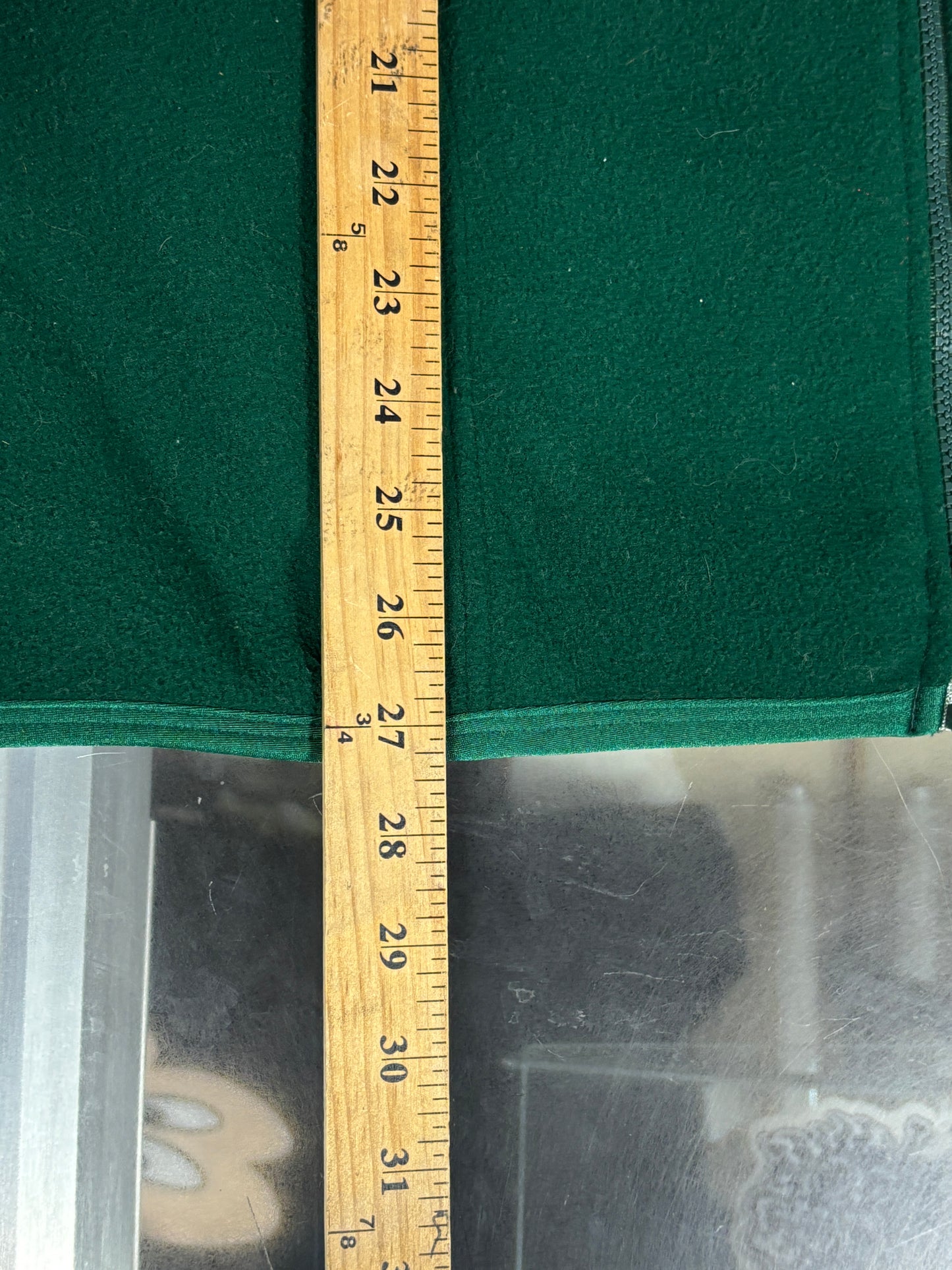 Vintage 90's Montana State University Billings Green Fleece Vest Size Large