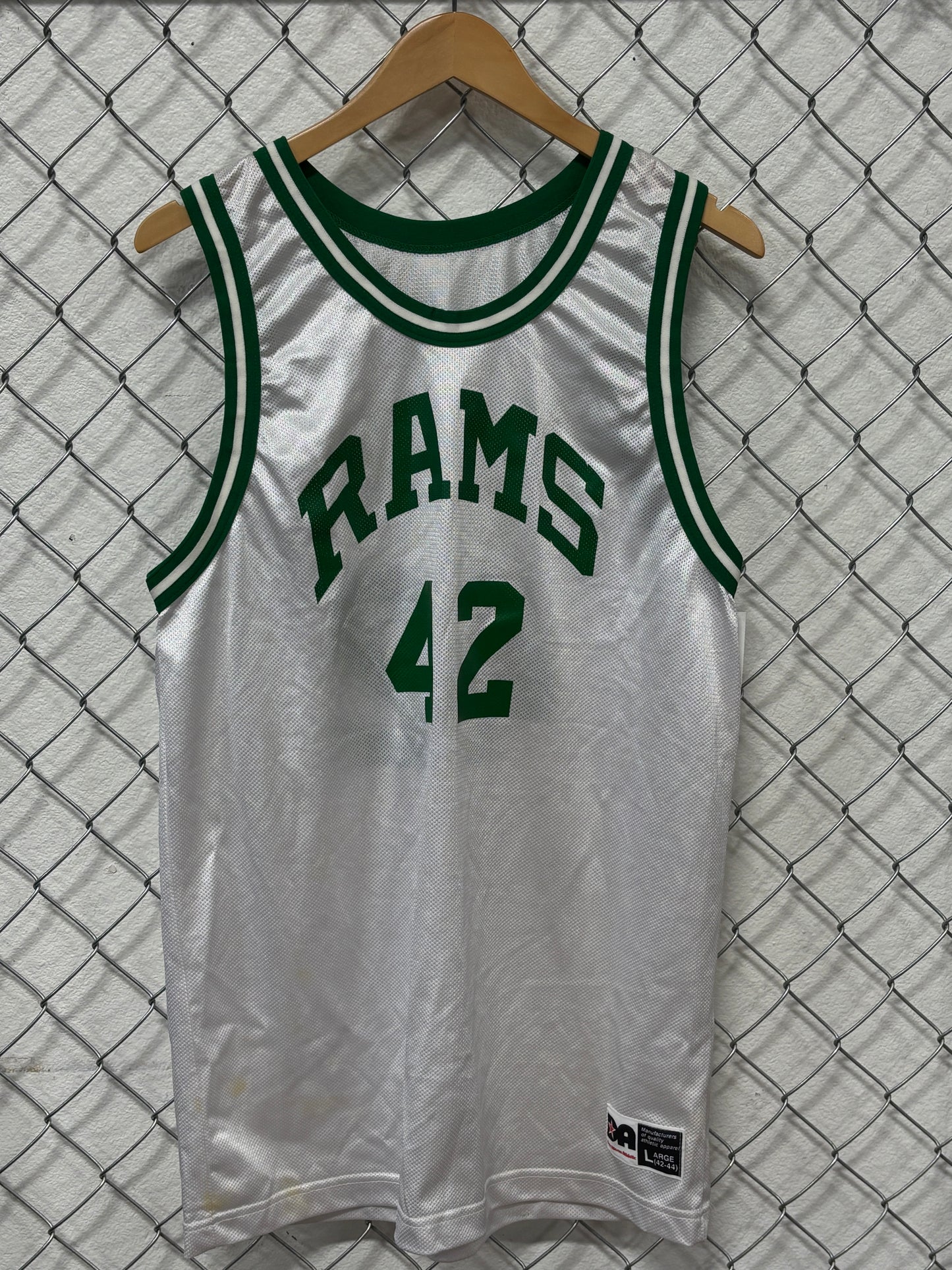 Billings Central High School Rams Basketball Jersey Size Large