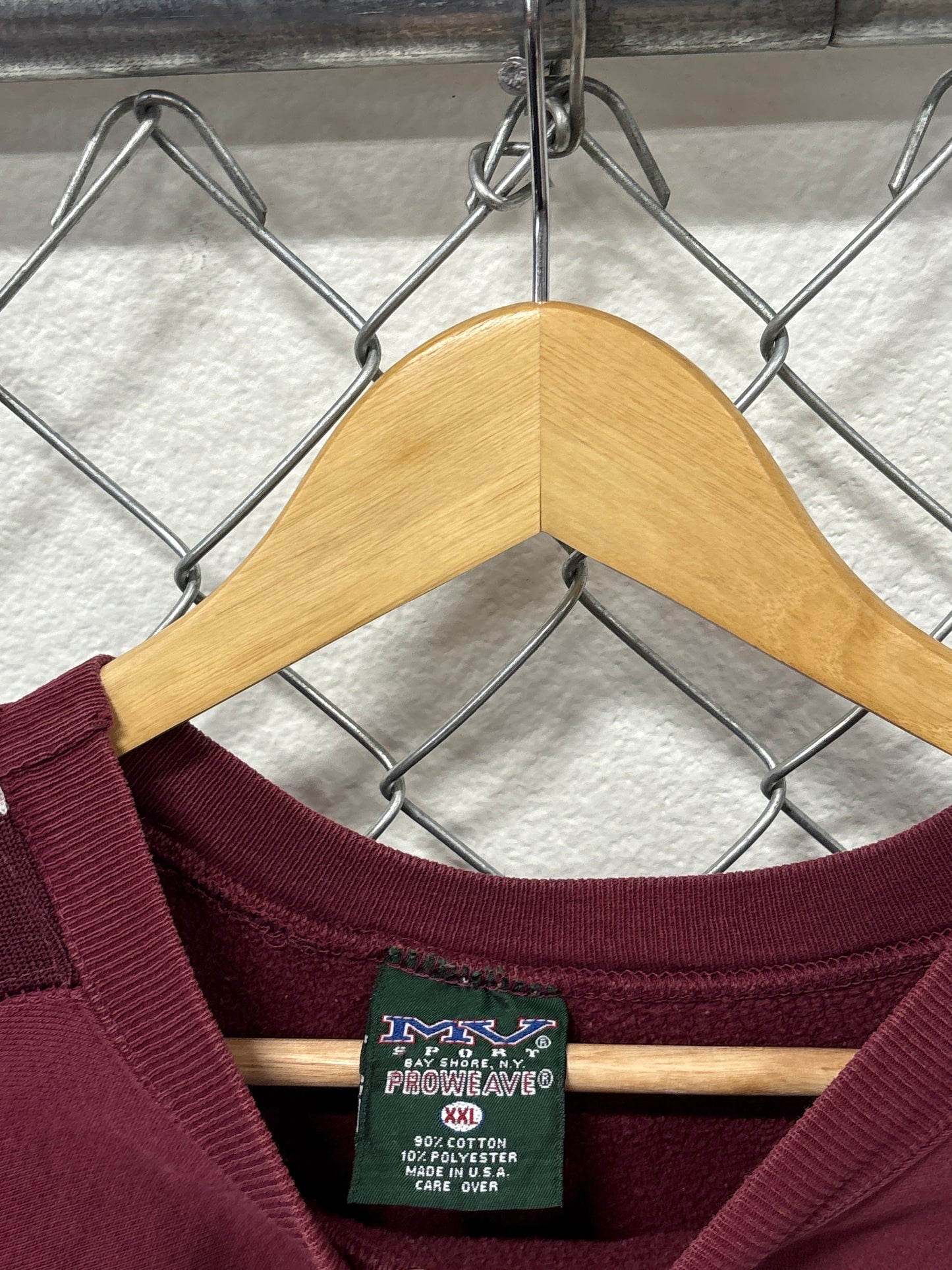 Vintage 90's University of Montana Griz Reverse Weave Sweater Size XXL