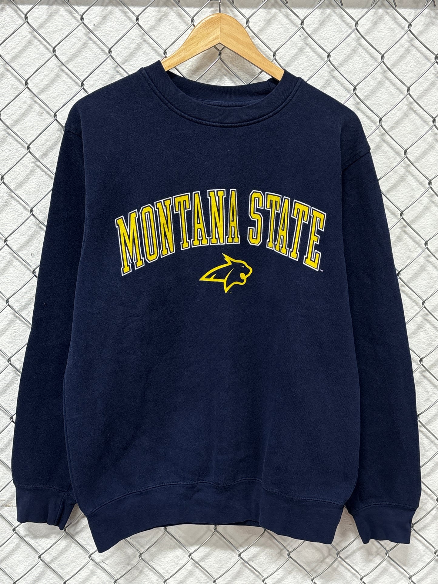 Vintage Y2K Montana State University Bobcats Sweater Size Medium