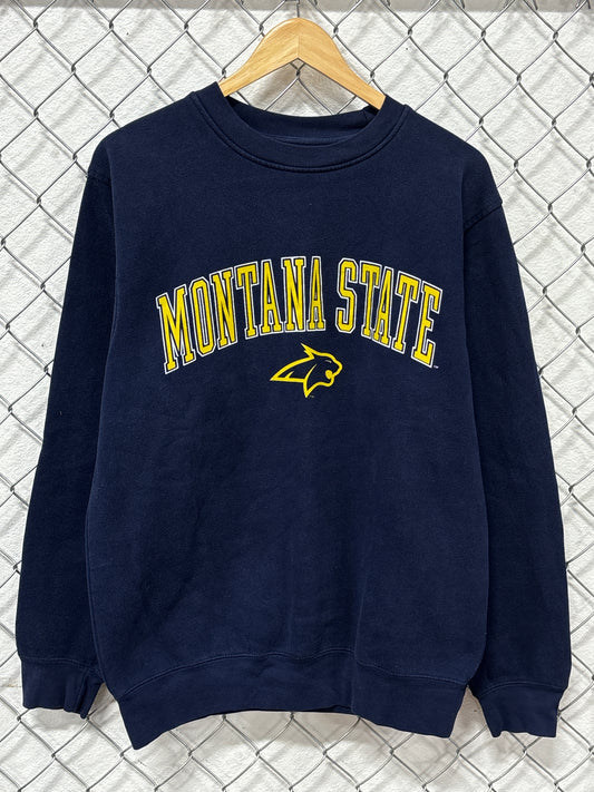 Vintage Y2K Montana State University Bobcats Sweater Size Medium