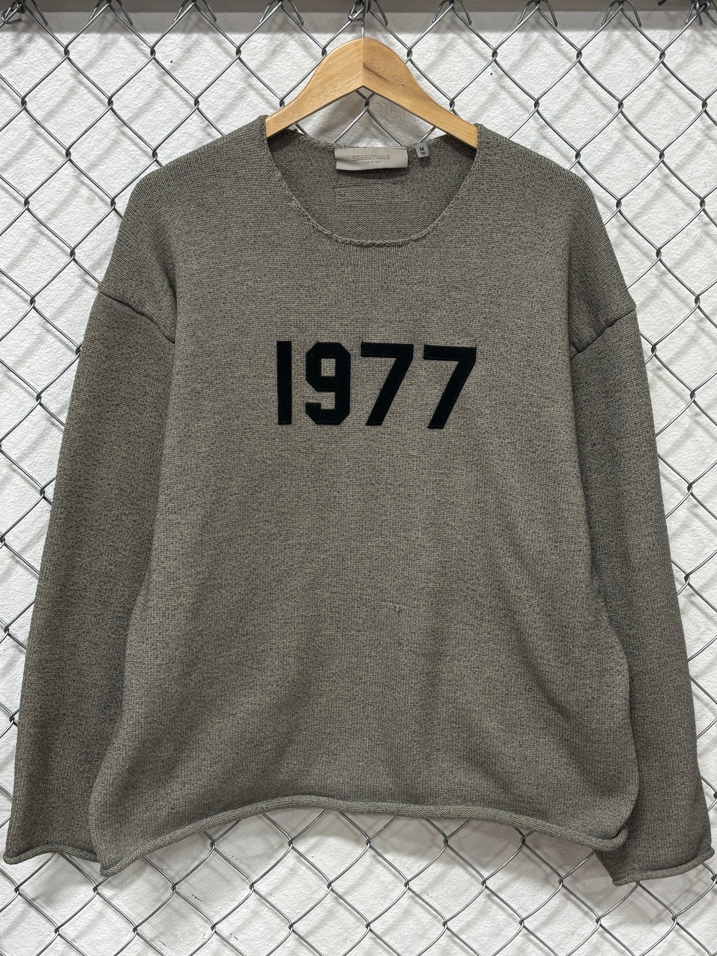 Fear of God 1977 Essentials Knit Sweater Size Medium