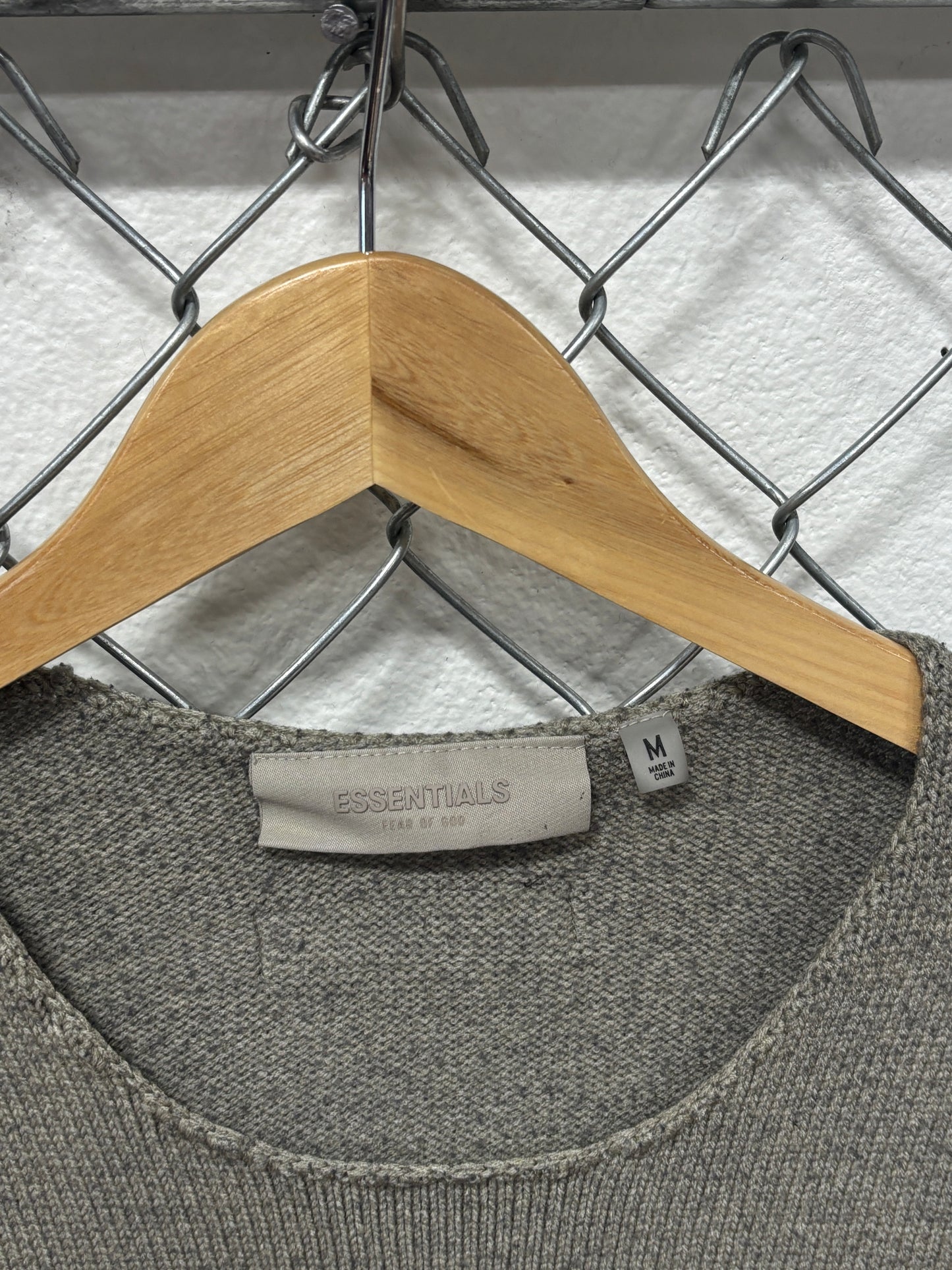 Fear of God 1977 Essentials Knit Sweater Size Medium