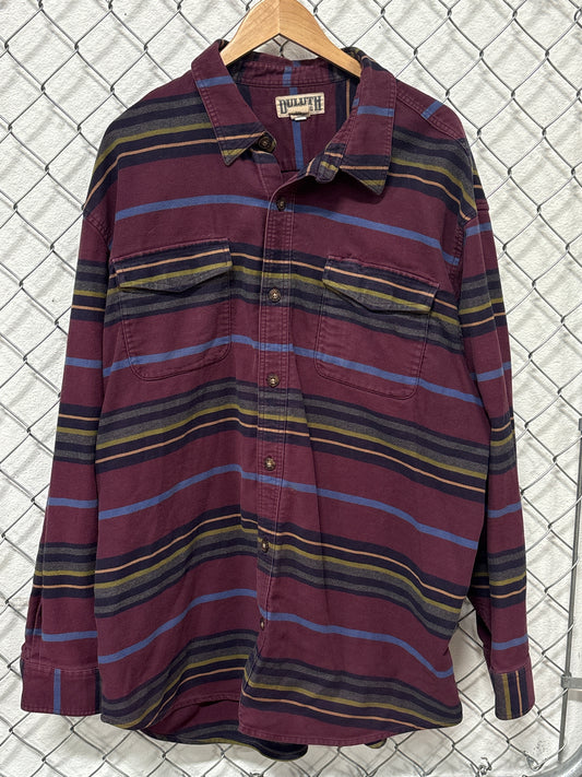 Duluth Trading Company Multicolor Flannel Shirt Size XXL