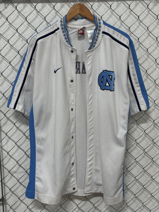 Vintage 90's Nike University of North Carolina Tar Heels Warm Up Size Large