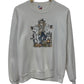 Vintage 90's Autumn Scarecrow Grandma Style Sweater Size Large