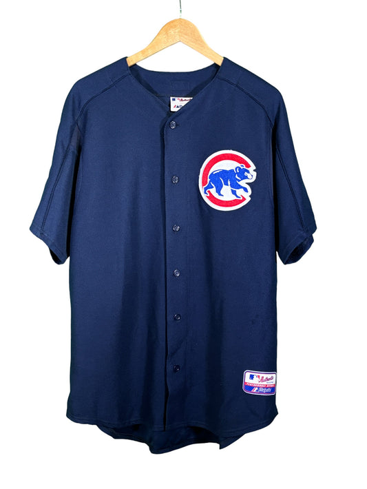 Vintage Majestic Chicago Cubs Made in USA Baseball Jersey Size XL