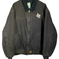 Vintage Carhartt Brown Santa Fe Embroidered Jacket J14 DKB Size 4XL