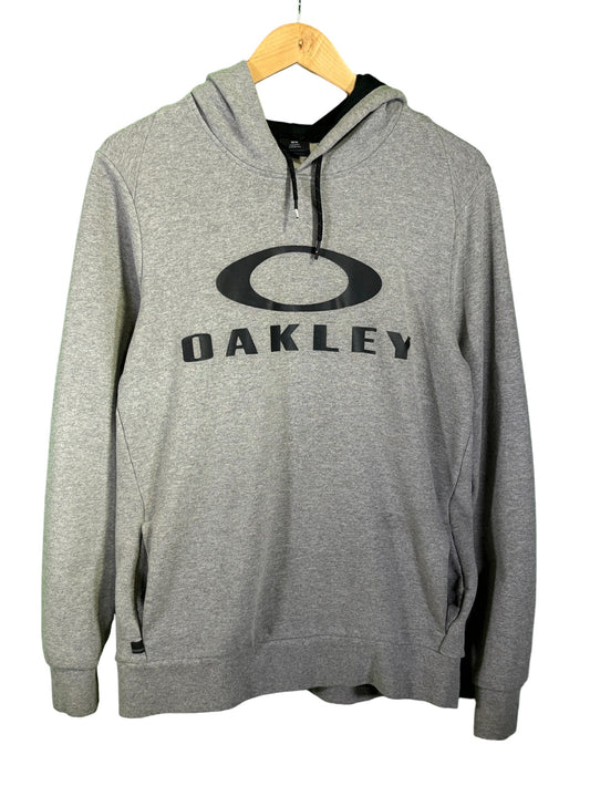 Vintage 00's Oakley Spellout Circle Logo Hoodie Size Medium