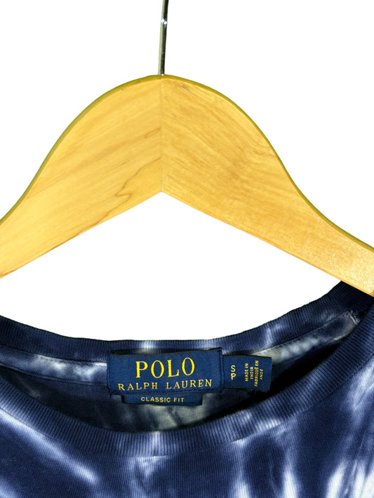 Polo Ralph Lauren Tie Dye Spellout Graphic Tee Size Small