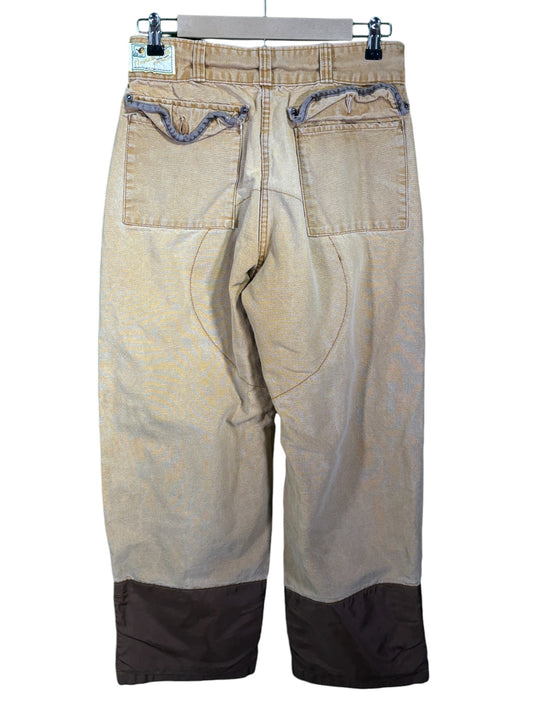 Vintage American Field Sportswear Brown Talon Fishing Pants Size 30x26