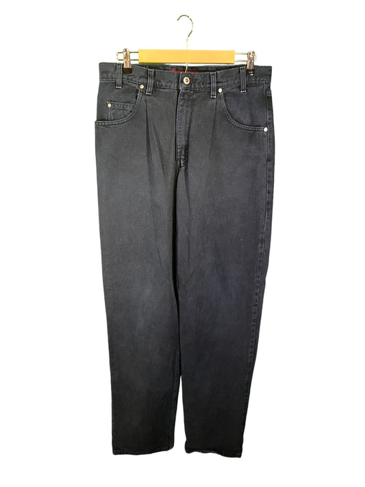 Vintage 90's Levi's Silver Tab Black Baggy Denim Jeans Size 32x34