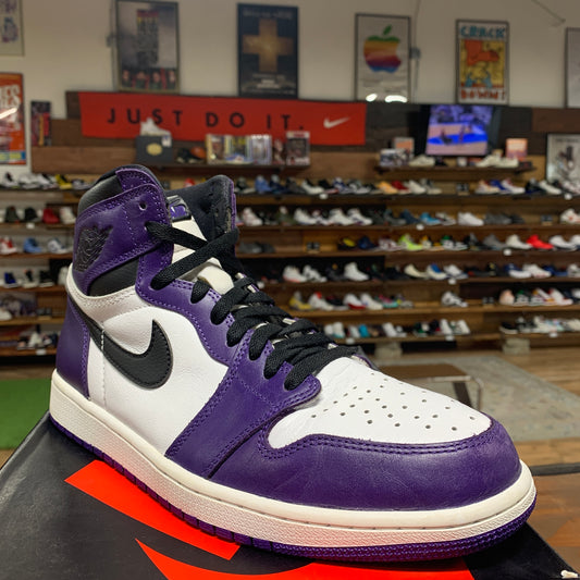 Jordan 1 'Court Purple 2.0' Size 10.5