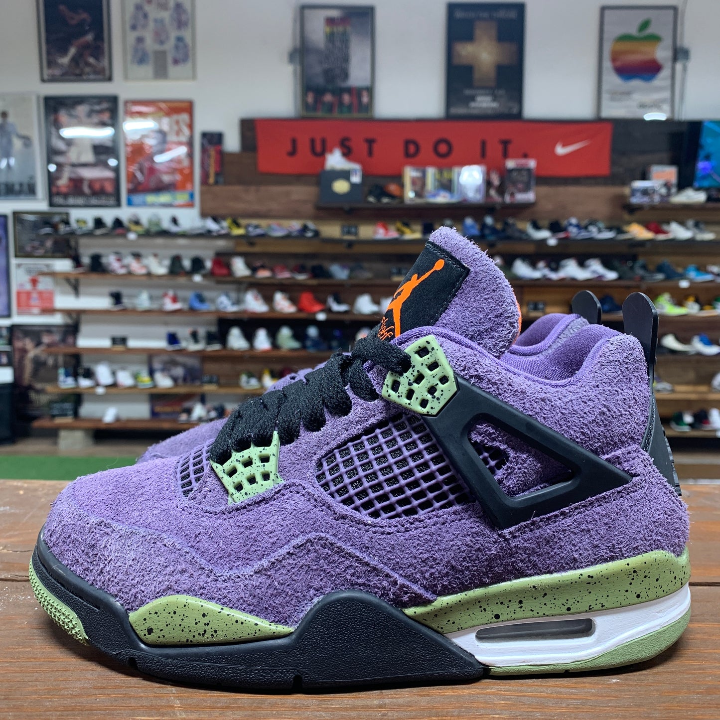 Jordan 4 'Canyon Purple' Size 5.5W