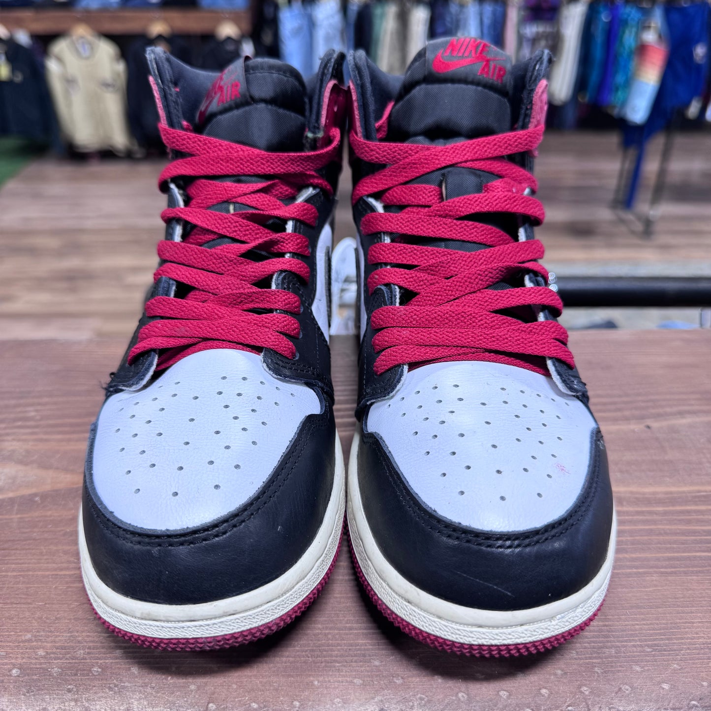 Jordan 1 'Black Toe Reimagined' Size 7Y