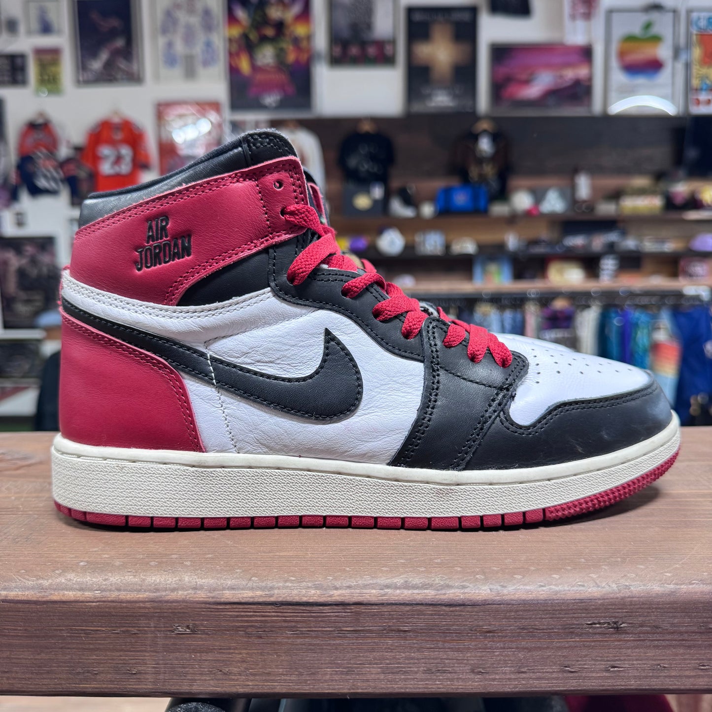 Jordan 1 'Black Toe Reimagined' Size 7Y