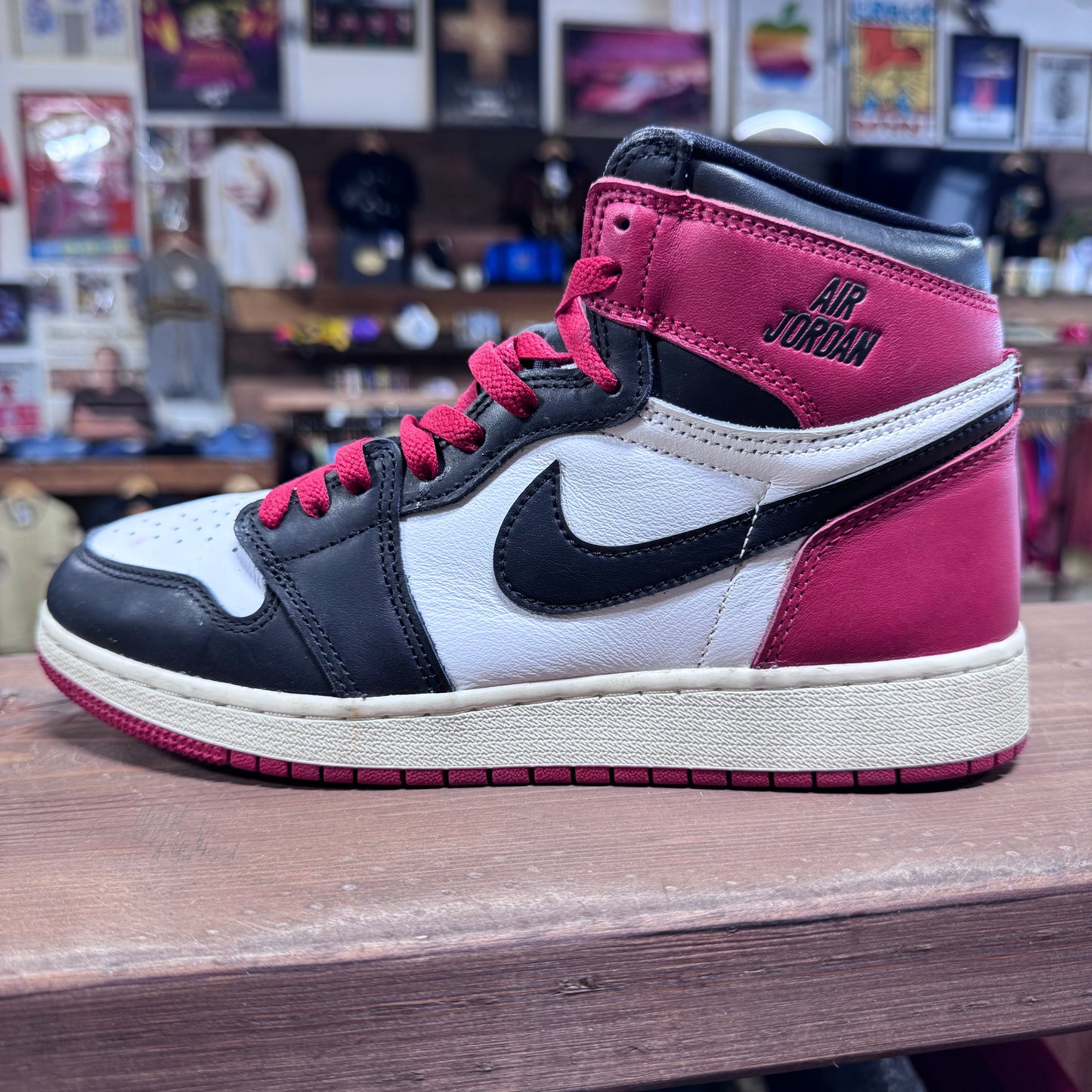 Jordan 1 'Black Toe Reimagined' Size 7Y