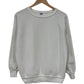 Vintage 80's Healthknit White Blank Crewneck Sweater Size XL