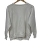 Vintage 80's Healthknit White Blank Crewneck Sweater Size XL