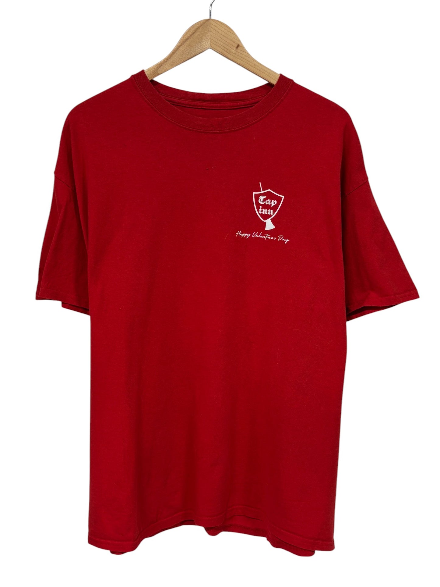 Vintage 00's Billings Montana Tap Inn Valentine's Day VD Graphic Tee Size Large