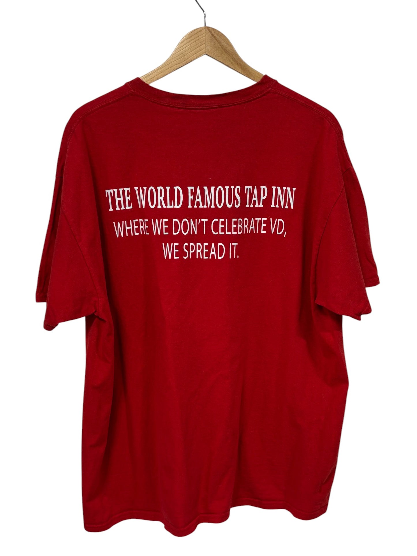 Vintage 00's Billings Montana Tap Inn Valentine's Day VD Graphic Tee Size Large