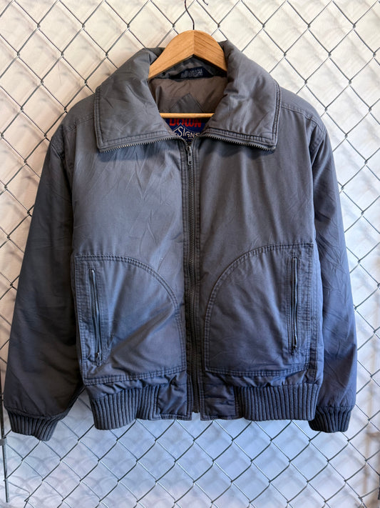 Vintage 90's Down Designs Winter Grey Jacket Size Small