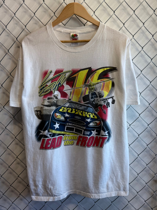 Vintage Y2K NASCAR Greg Biffle Racing Graphic Tee Size XL