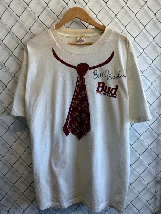 Vintage 90's Budweiser King of Beers ASU Graphic Tee Size XL