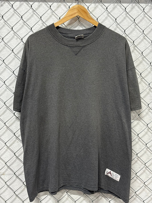 Vintage 90's DAC Athletic Club Grey Blank Tee Size XL