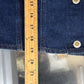 Vintage 90's Women's Rockies Jeanswear Embroidered Denim Vest Size Large