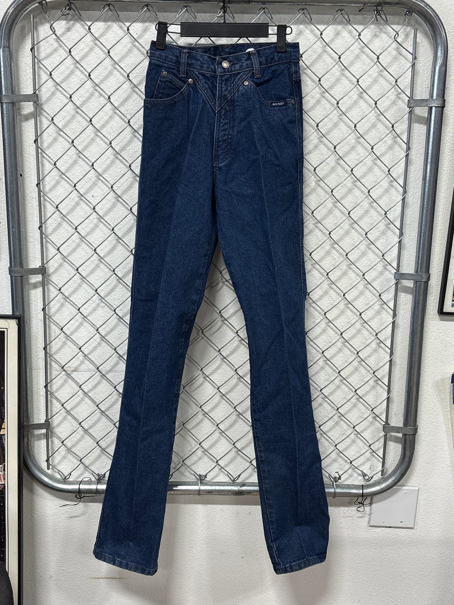 Vintage 90's Women's Rockies Jeans High Waist Western Jeans Size 25x36