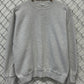 Vintage 90's Grey Blank Crewneck Sweater Size Large