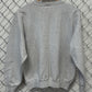 Vintage 90's Grey Blank Crewneck Sweater Size Large