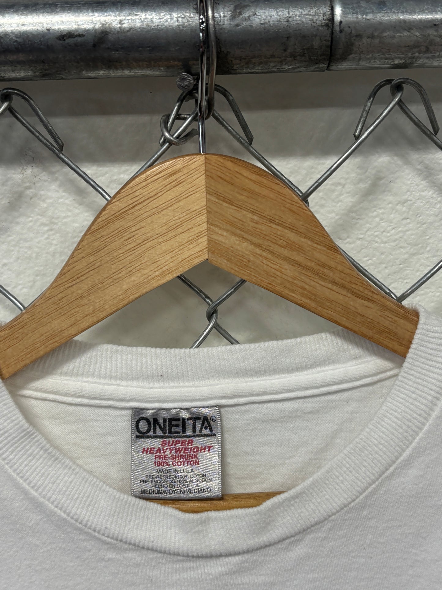 Vintage 90's Montana Spell Out Nature Tee Size Medium