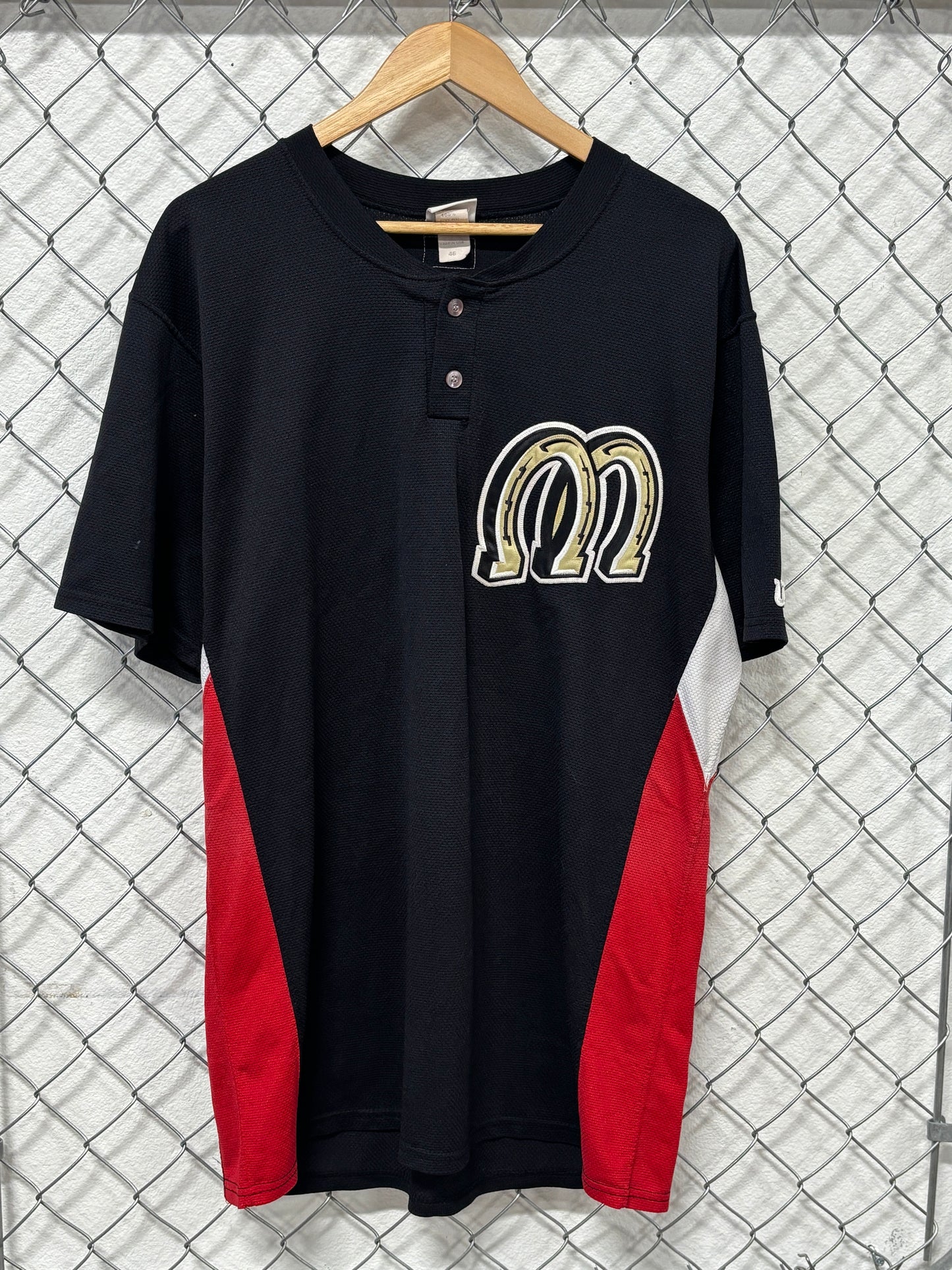 Vintage Billings Mustangs Baseball Jersey Size Large