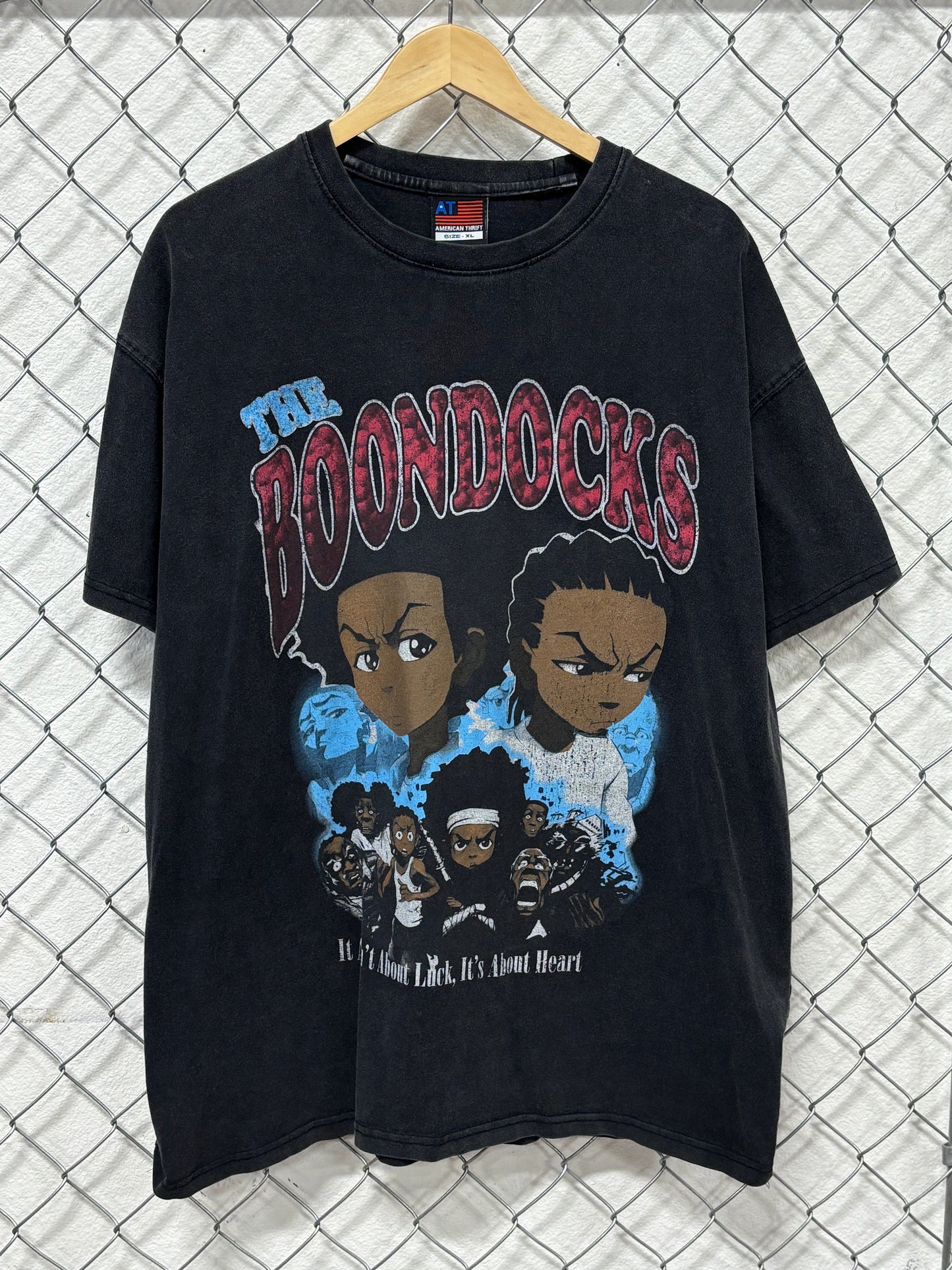 The Boondocks Parking Lot Style Graphic Tee Size XL