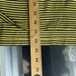 Polo Ralph Lauren Yellow Striped Polo Golf Shirt Size XL