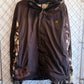 Vintage Y2K DC Skateboarding Brown Camo Shell Jacket Size XL