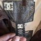 Vintage Y2K DC Skateboarding Brown Camo Shell Jacket Size XL
