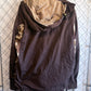 Vintage Y2K DC Skateboarding Brown Camo Shell Jacket Size XL