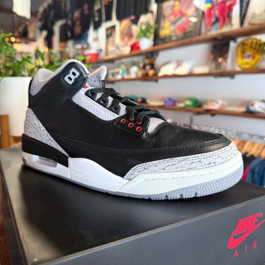 Jordan 3 'Black Cement (2024)' Size 10 (DS)