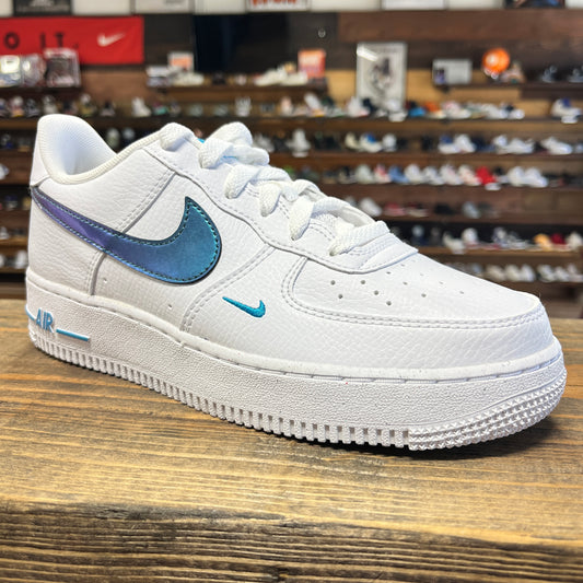 Nike Air Force 1 Low 'White Blue Lightning' Size 6Y (DS)