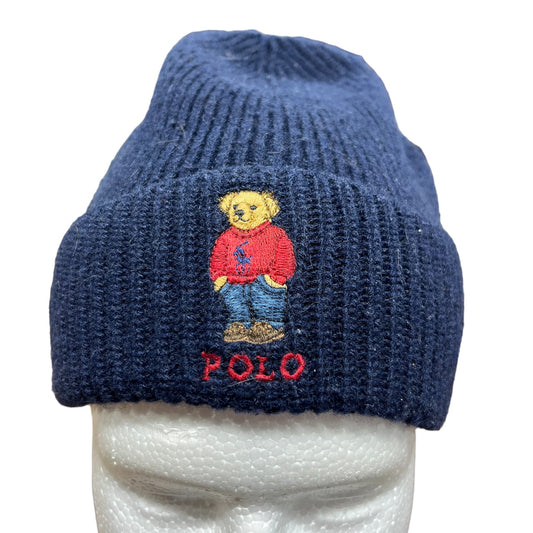 Polo Ralph Lauren Embroidered Polo Bear Cuffed Beanie