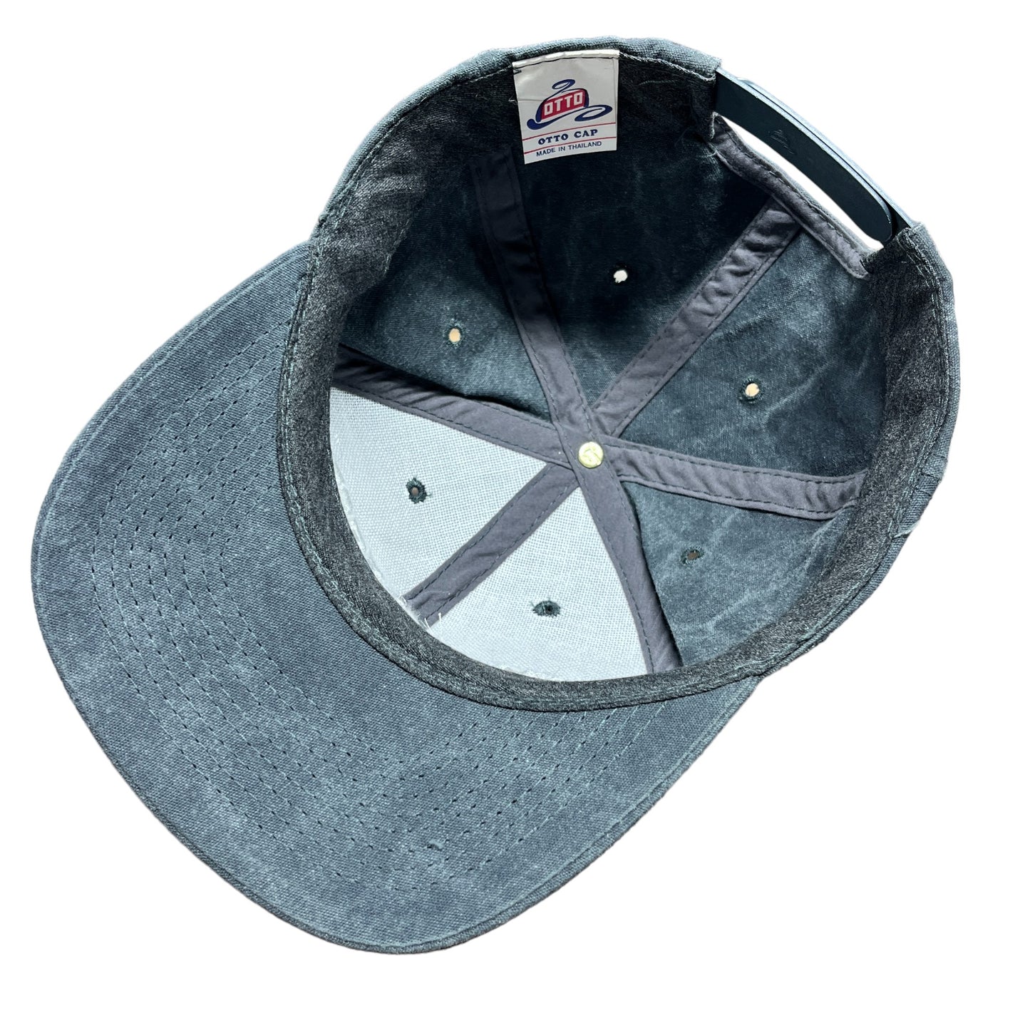 Vintage Faded I'm At Peace Grey Snapback Embroidered Hat
