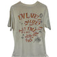 Vintage 90's Alice in Wonderland Andazia Rabbit Graphic Tee Size Large