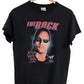 Vintage Y2K The Rock Know Your Role WWE Wrestling Graphic Tee Size Small