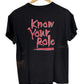 Vintage Y2K The Rock Know Your Role WWE Wrestling Graphic Tee Size Small